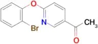 1-(6-(2-Bromophenoxy)pyridin-3-yl)ethanone