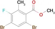 4,6-Dibromo-3-fluoro-2-methyl-benzoic acid methylester