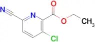 Ethyl 3-chloro-6-cyanopicolinate