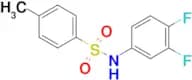 N-(3,4-Difluorophenyl)-4-methylbenzenesulfonamide