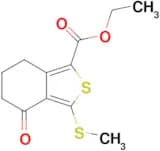 Ethyl 3-(methylthio)-4-oxo-4,5,6,7-tetrahydrobenzo[c]thiophene-1-carboxylate