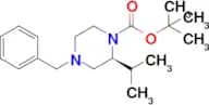 (S)-tert-butyl 4-benzyl-2-isopropylpiperazine-1-carboxylate