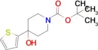 tert-butyl 4-hydroxy-4-(thiophen-2-yl)piperidine-1-carboxylate