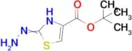 tert-butyl 2-hydrazinylidene-2,3-dihydro-1,3-thiazole-4-carboxylate