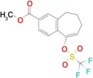 Methyl 9-(((trifluoromethyl)sulfonyl)oxy)-6,7-dihydro-5H-benzo[7]annulene-3-carboxylate