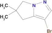 3-Bromo-5,5-dimethyl-5,6-dihydro-4H-pyrrolo[1,2-b]pyrazole