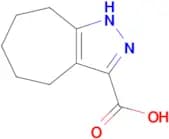1,4,5,6,7,8-Hexahydrocyclohepta[c]pyrazole-3-carboxylic acid