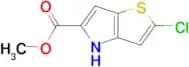 Methyl 2-chloro-4H-thieno[3,2-b]pyrrole-5-carboxylate