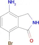 4-Amino-7-bromoisoindolin-1-one