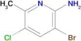3-Bromo-5-chloro-6-methylpyridin-2-amine