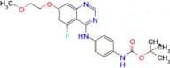 Tert-Butyl (4-((5-fluoro-7-(2-methoxyethoxy)quinazolin-4-yl)amino)phenyl)carbamate