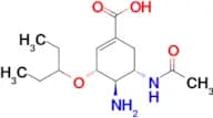(3R,4R,5S)-5-Acetamido-4-amino-3-(pentan-3-yloxy)cyclohex-1-enecarboxylic acid