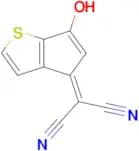 2-{6-hydroxy-4H-cyclopenta[b]thiophen-4-ylidene}propanedinitrile
