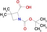 (R)-1-(tert-Butoxycarbonyl)-3,3-dimethylazetidine-2-carboxylic acid