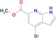Methyl 4-bromo-1H-pyrrolo[2,3-b]pyridine-6-carboxylate