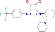 3-[[(1S,2S)-2-(1-Piperidinyl)cyclohexyl]amino]-4-[[4-(trifluoromethyl)phenyl]amino]-3-cyclobutene-…