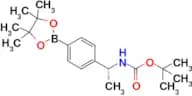 tert-Butyl (R)-(1-(4-(4,4,5,5-tetramethyl-1,3,2-dioxaborolan-2-yl)phenyl)ethyl)carbamate