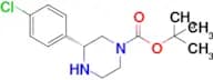 tert-Butyl (R)-3-(4-chlorophenyl)piperazine-1-carboxylate