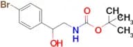 tert-Butyl (2-(4-bromophenyl)-2-hydroxyethyl)carbamate