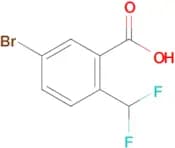 5-Bromo-2-(difluoromethyl)benzoic acid
