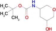 tert-Butyl (5-hydroxytetrahydro-2H-pyran-3-yl)carbamate