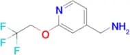 (2-(2,2,2-Trifluoroethoxy)pyridin-4-yl)methanamine