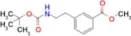 Methyl 3-(2-((tert-butoxycarbonyl)amino)ethyl)benzoate