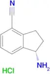 (S)-1-Amino-2,3-dihydro-1H-indene-4-carbonitrile hydrochloride