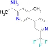 (S)-1-(4-Methyl-2′-(trifluoromethyl)-[3,4′-bipyridin]-6-yl)ethan-1-amine