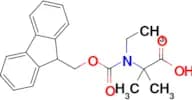 2-((((9H-Fluoren-9-yl)methoxy)carbonyl)(ethyl)amino)-2-methylpropanoic acid