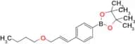 (E)-2-(4-(3-Butoxyprop-1-en-1-yl)phenyl)-4,4,5,5-tetramethyl-1,3,2-dioxaborolane