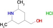 (2,6-Dimethylpiperidin-4-yl)methanol hydrochloride
