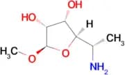 (2R,3S,4R,5R)-2-((S)-1-Aminoethyl)-5-methoxytetrahydrofuran-3,4-diol
