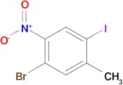 1-Bromo-4-iodo-5-methyl-2-nitrobenzene