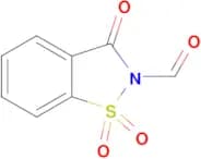 3-Oxobenzo[d]isothiazole-2(3H)-carbaldehyde 1,1-dioxide