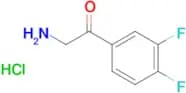 2-Amino-1-(3,4-difluorophenyl)ethan-1-one hydrochloride