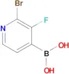 (2-Bromo-3-fluoropyridin-4-yl)boronic acid