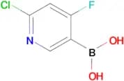 (6-Chloro-4-fluoropyridin-3-yl)boronic acid