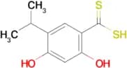 2,4-Dihydroxy-5-isopropylbenzodithioic acid
