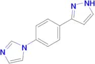 3-(4-(1H-Imidazol-1-yl)phenyl)-1H-pyrazole