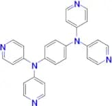 N1,N1,N4,N4-Tetra(pyridin-4-yl)benzene-1,4-diamine