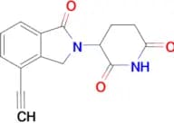 3-(4-Ethynyl-1-oxoisoindolin-2-yl)piperidine-2,6-dione