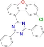 2-(8-Chlorodibenzo[b,d]furan-1-yl)-4,6-diphenyl-1,3,5-triazine