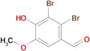 2,3-Dibromo-4-hydroxy-5-methoxybenzaldehyde
