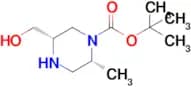 tert-Butyl (2R,5S)-5-(hydroxymethyl)-2-methylpiperazine-1-carboxylate
