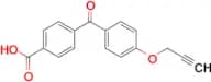 4-(4-(Prop-2-yn-1-yloxy)benzoyl)benzoic acid