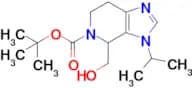 tert-Butyl 4-(hydroxymethyl)-3-isopropyl-3,4,6,7-tetrahydro-5H-imidazo[4,5-c]pyridine-5-carboxylate