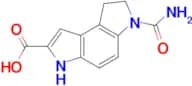 6-carbamoyl-7,8-dihydro-3H-pyrrolo[3,2-e]indole-2-carboxylic acid