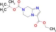 7-(tert-Butyl) 3-ethyl 5,6-dihydroimidazo[1,2-a]pyrazine-3,7(8H)-dicarboxylate