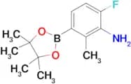 6-Fluoro-2-methyl-3-(4,4,5,5-tetramethyl-1,3,2-dioxaborolan-2-yl)aniline